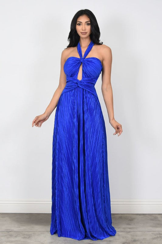 Amy Royal Blue Maxi Dress Jannie Boutique LLC