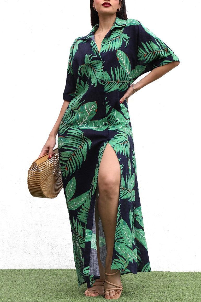 delia maxi dress Delia Green Maxi Dress, L