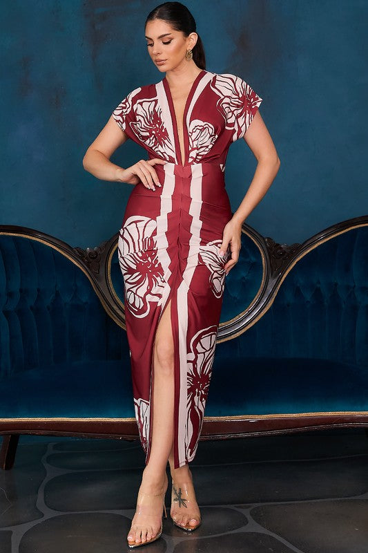 Alexa midi dress