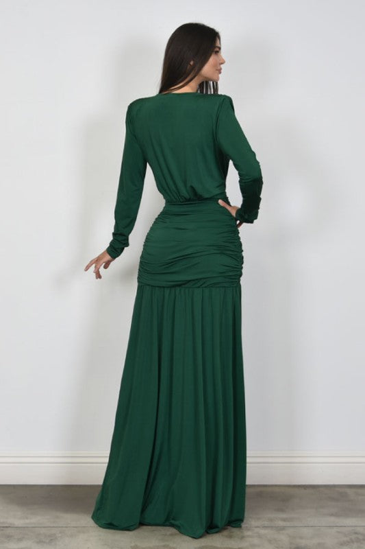 Camy Green Maxi Dress