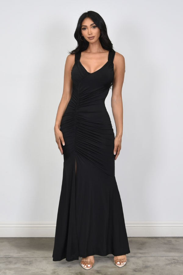 Marie Black Maxi Dress