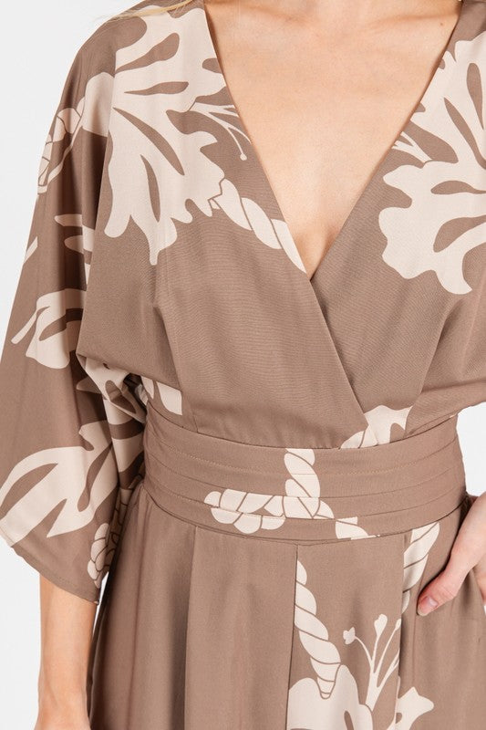 Palm Tape Jumpsuit