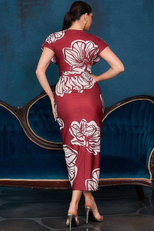 Alexa midi dress