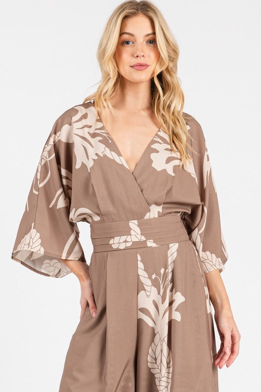Palm Tape Jumpsuit