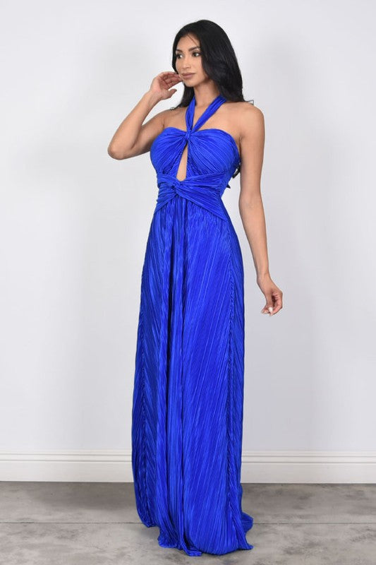 Amy Royal Blue Maxi Dress