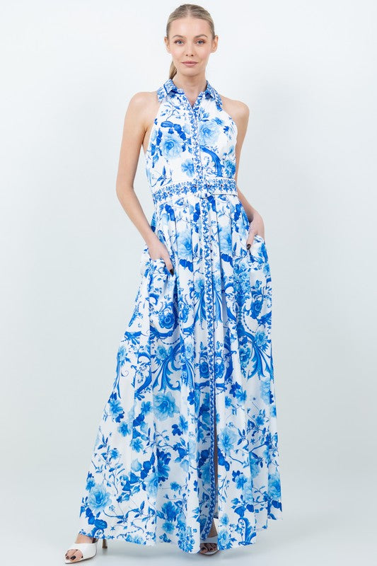 Mykonos maxi dress