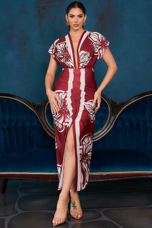 Alexa midi dress