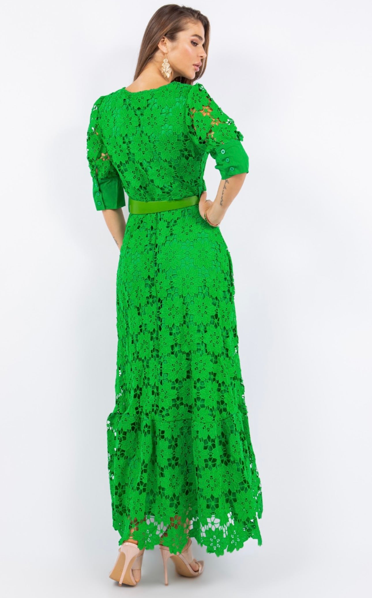 Andrea green dress