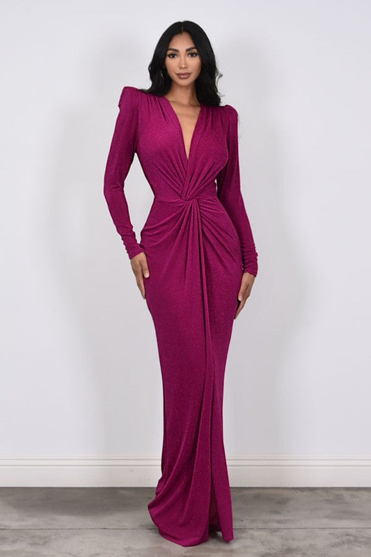 Plum Maxi Dress