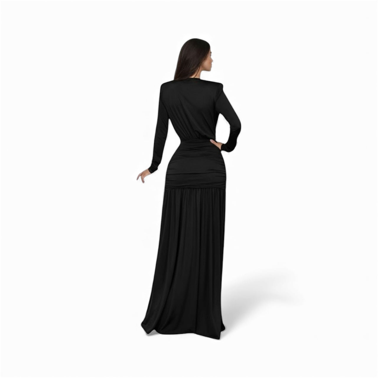 Elegant Black maxi dress