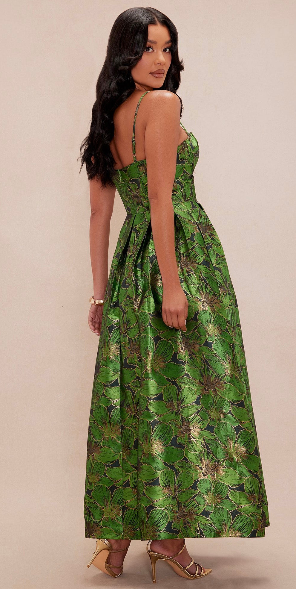 Jess Green Maxi Dress