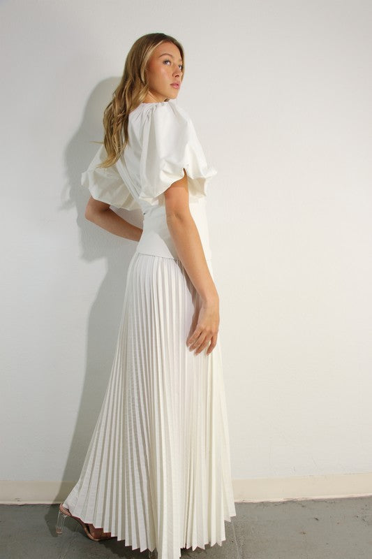 Murcia White Maxi Dress