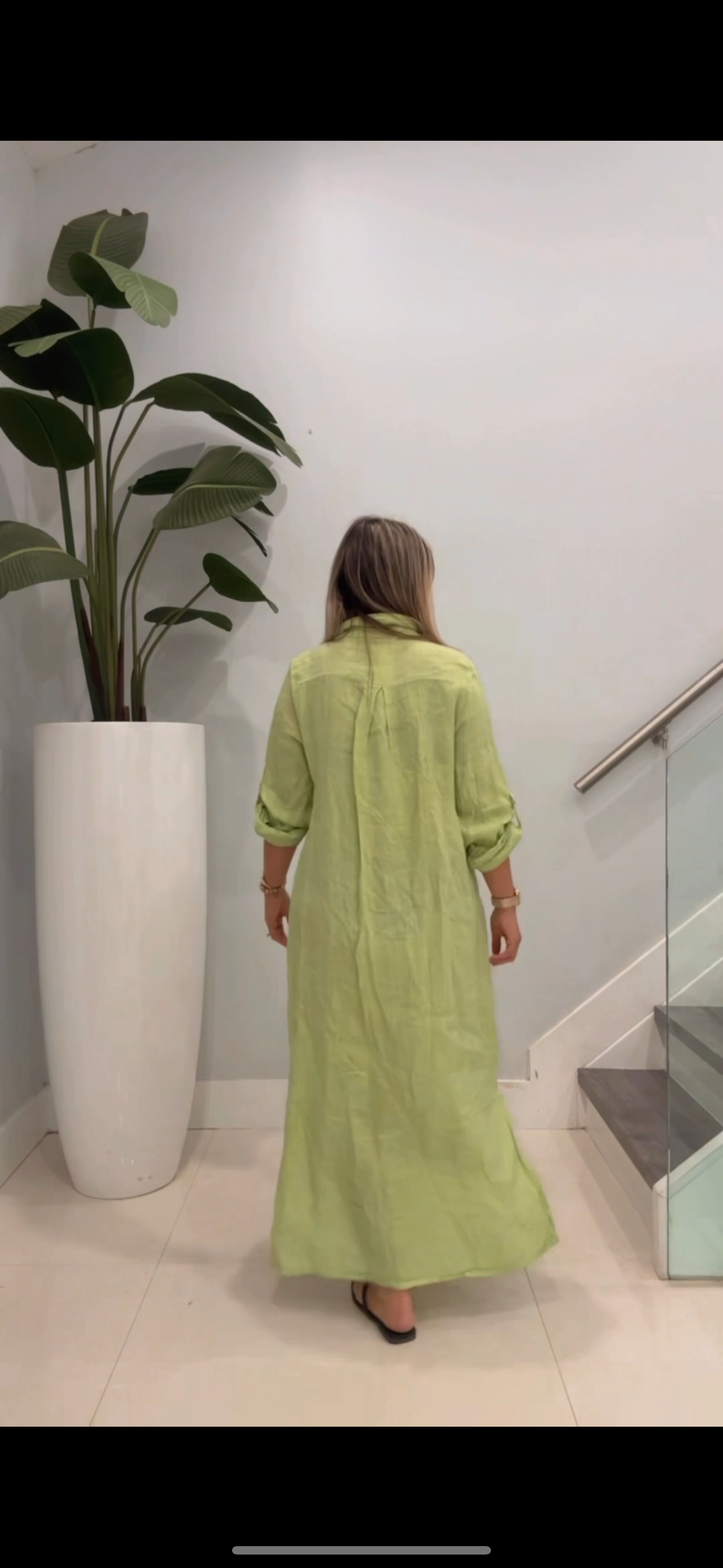 Patty linen maxi dress