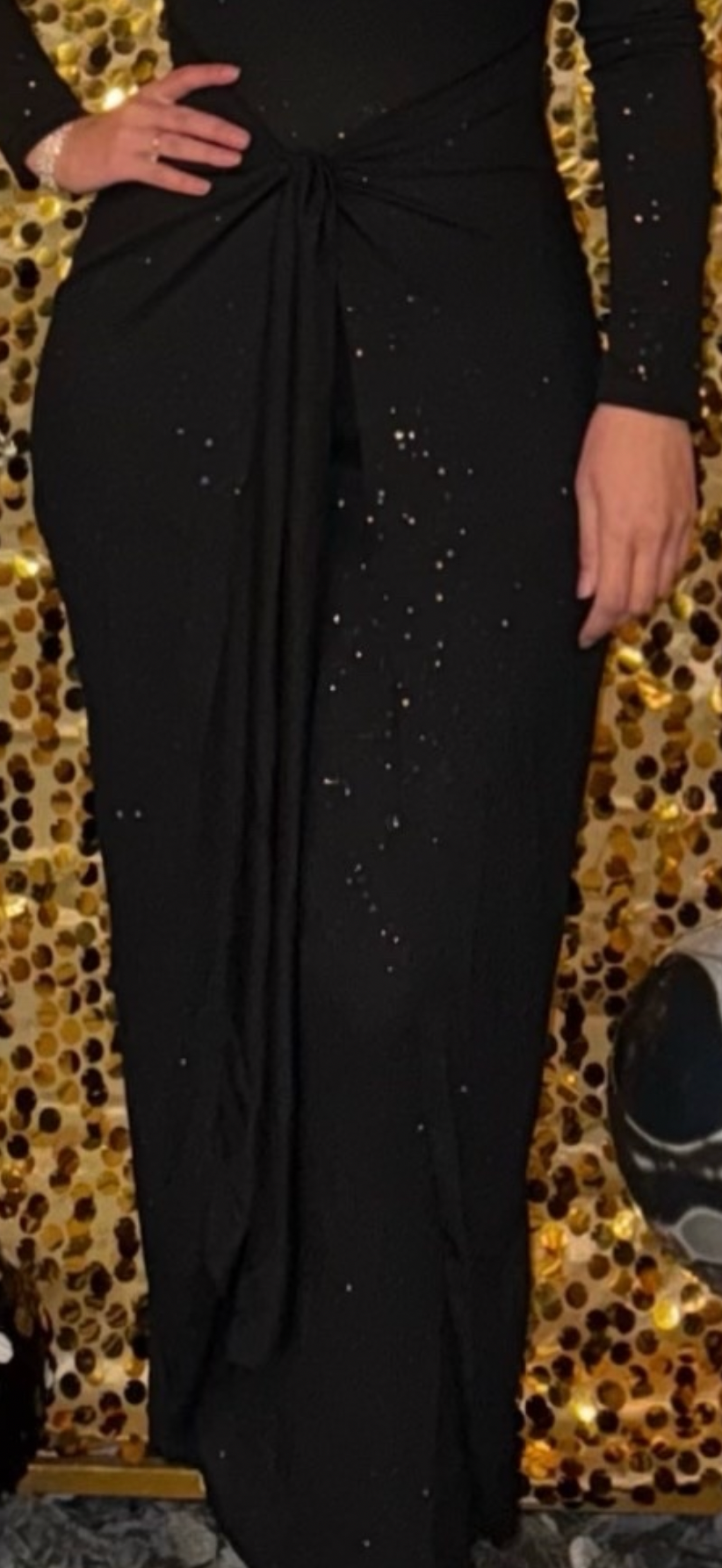Sparkling Black Dress