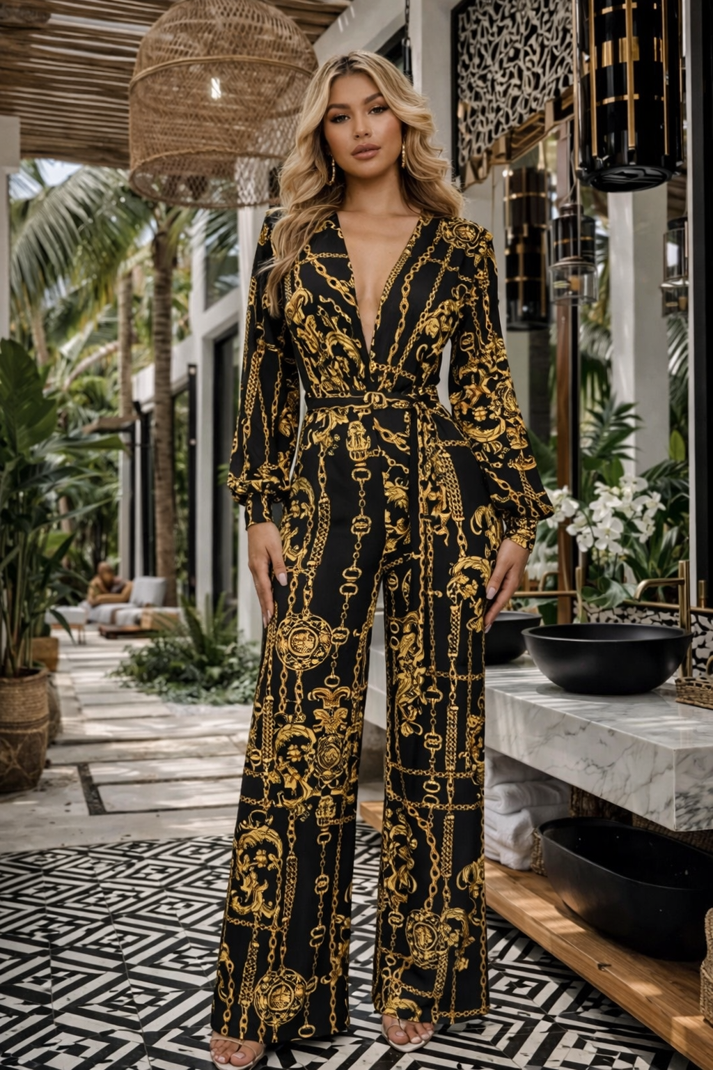Chain Jumpsuit