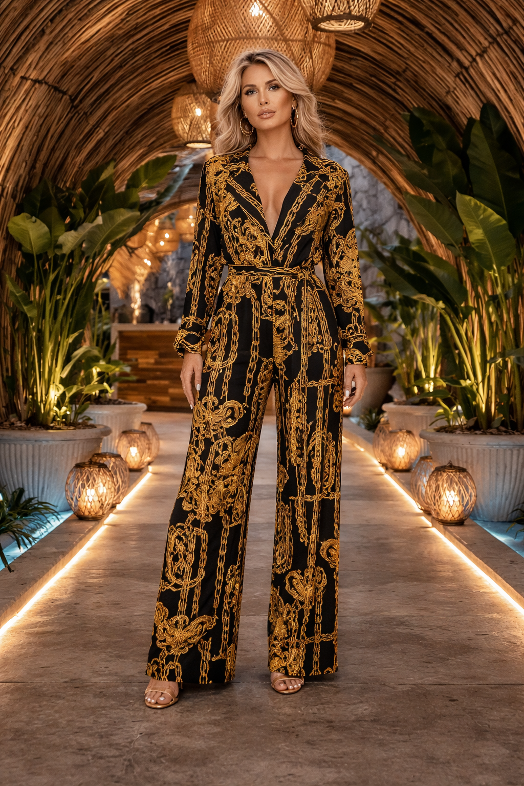Chain Jumpsuit